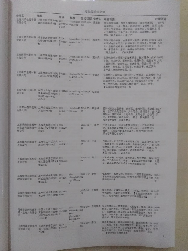 中國包裝企業(yè)黃頁可開展精準營銷，電話營銷、郵件營銷、傳真營銷等等多管齊下，圓您銷售冠軍夢